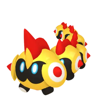Falinks front-facing sprite from Pokémon Shield