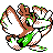Farfetch'd front-facing sprite from Pokémon Crystal