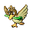 Farfetch'd front-facing sprite from Pokémon Emerald