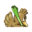 Farfetch'd back-facing sprite from Pokémon FireRed