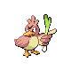 Farfetch'd shiny front-facing sprite from Pokémon HeartGold