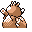 Farfetch'd back-facing sprite from Pokémon Blue