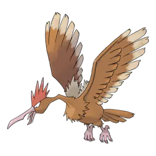Fearow official artwork