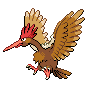 Fearow front-facing sprite from Pokémon White