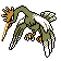 Fearow shiny front-facing sprite from Pokémon Crystal