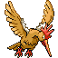 Fearow front-facing sprite from Pokémon Emerald