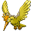 Fearow shiny front-facing sprite from Pokémon FireRed