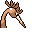 Fearow back-facing sprite from Pokémon Blue
