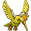 Fearow shiny front-facing sprite from Pokémon Ruby