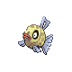 Feebas front-facing sprite from Pokémon Pearl