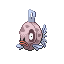 Feebas shiny front-facing sprite from Pokémon Ruby