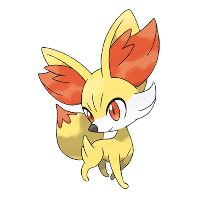 Fennekin, the Fox Pokémon — Fire-type Pokémon official artwork