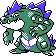 Feraligatr shiny front-facing sprite from Pokémon Silver