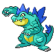 Feraligatr shiny front-facing sprite from Pokémon Platinum
