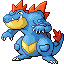 Feraligatr front-facing sprite from Pokémon Sapphire