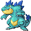Feraligatr shiny front-facing sprite from Pokémon Sapphire