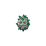 Ferroseed front-facing sprite from Pokémon White