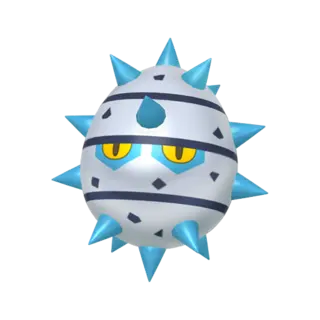 Ferroseed shiny front-facing sprite from Pokémon X