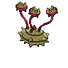 Ferrothorn shiny back-facing sprite from Pokémon White 2