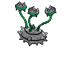 Ferrothorn back-facing sprite from Pokémon Black