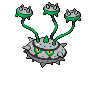 Ferrothorn front-facing sprite from Pokémon Black