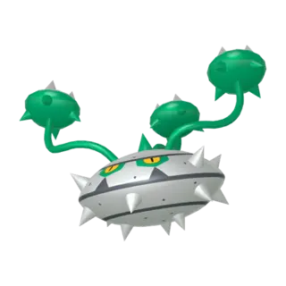 Ferrothorn front-facing sprite from Pokémon Y