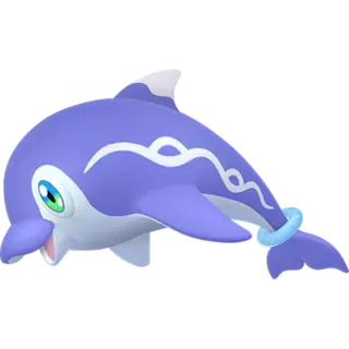 Finizen shiny front-facing sprite from Pokémon Scarlet