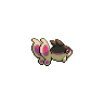 Finneon shiny back-facing sprite from Pokémon White 2