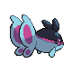 Finneon back-facing sprite from Pokémon Diamond