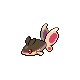 Finneon shiny front-facing sprite from Pokémon Diamond