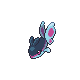Finneon front-facing sprite from Pokémon SoulSilver