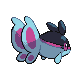 Finneon back-facing sprite from Pokémon Platinum