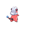 Flaaffy back-facing sprite from Pokémon Black