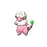 Flaaffy shiny front-facing sprite from Pokémon Black