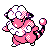 Flaaffy front-facing sprite from Pokémon Silver