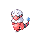 Flaaffy front-facing sprite from Pokémon Platinum