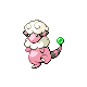 Flaaffy shiny front-facing sprite from Pokémon Platinum