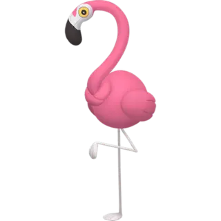 Flamigo front-facing sprite from Legends Za