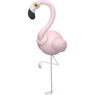 Flamigo shiny front-facing sprite from Legends Za
