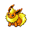 Flareon front-facing sprite from Pokémon Emerald