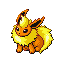 Flareon front-facing sprite from Pokémon Sapphire