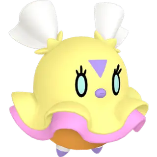 Flittle front-facing sprite from Pokémon Violet