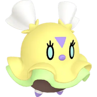Flittle shiny front-facing sprite from Pokémon Violet