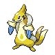 Floatzel shiny front-facing sprite from Pokémon Diamond