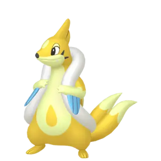 Floatzel shiny front-facing sprite from Pokémon Brilliant Diamond