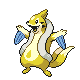 Floatzel shiny front-facing sprite from Pokémon Platinum