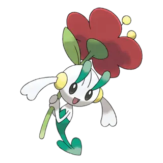 Floette official artwork