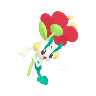 Floette front-facing sprite from Pokémon Omega Ruby