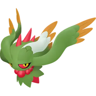 Flutter Mane shiny front-facing sprite from Pokémon Violet