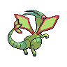 Flygon back-facing sprite from Pokémon White 2